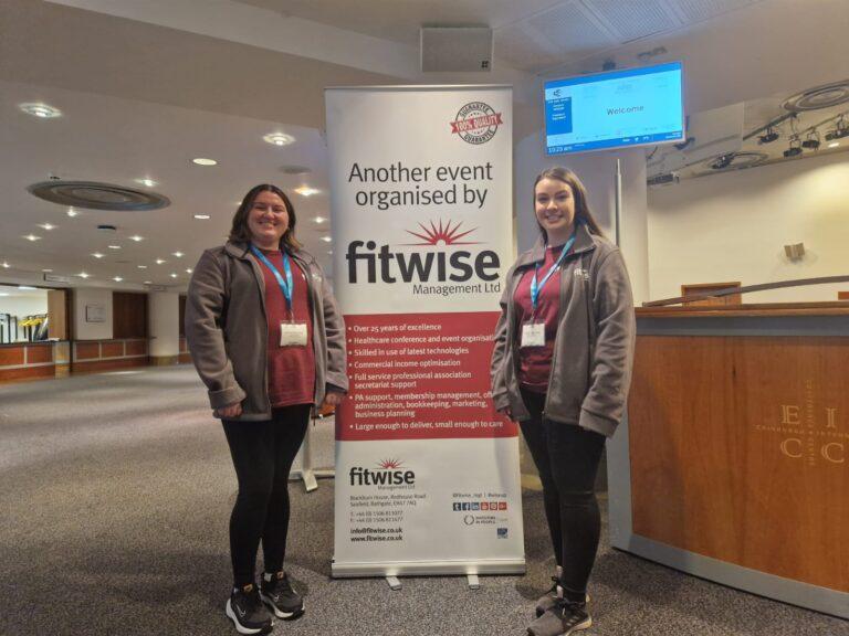 Emma and Heather from Fitwise onsite and BAUN Conference 2022