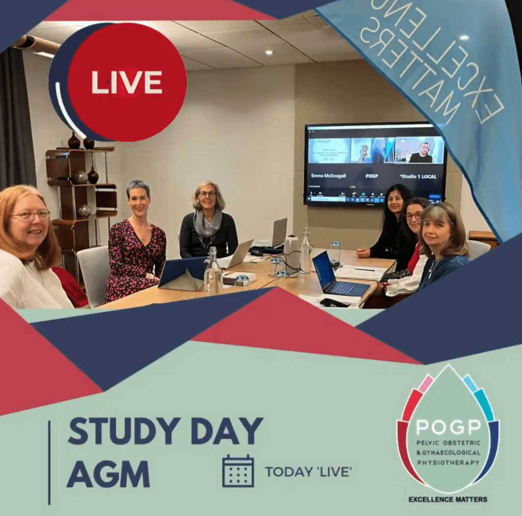 Pelvic Obstetric Gynaecological Physiotherapy (POGP) Study Day and AGM