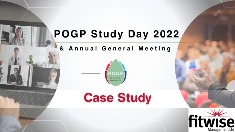 POPG 2022 Case Study Online Event and Online Study Day
