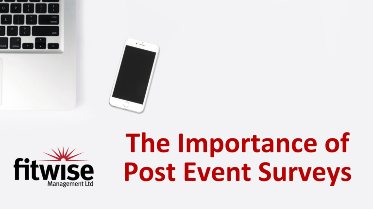 The importance of post event surveys