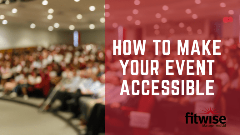How to make your event accessible graphic