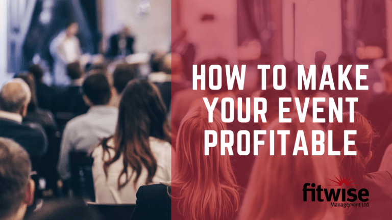 How to make your event profitable