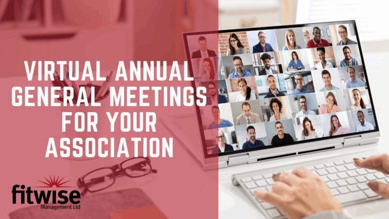 Virtual Annual General Meetings for Your Association